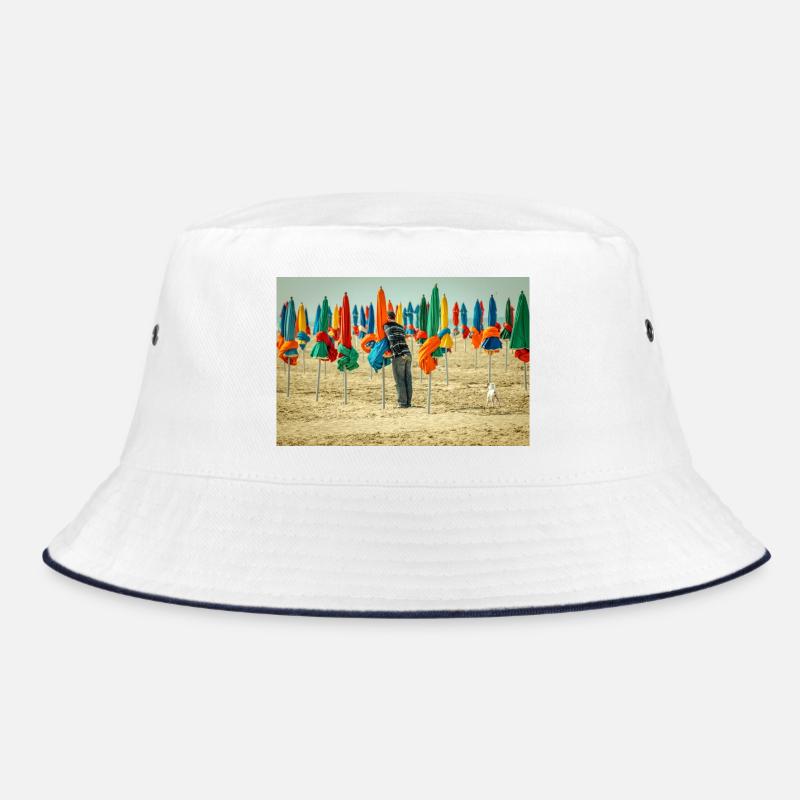 on the beach Bucket Hat