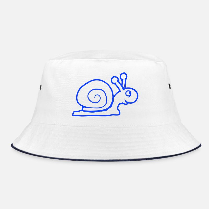 Snail Shell Cute Cute Happy Cool Bucket Hat