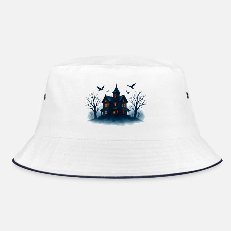 Maison hantée bleue au clair de lune Bob