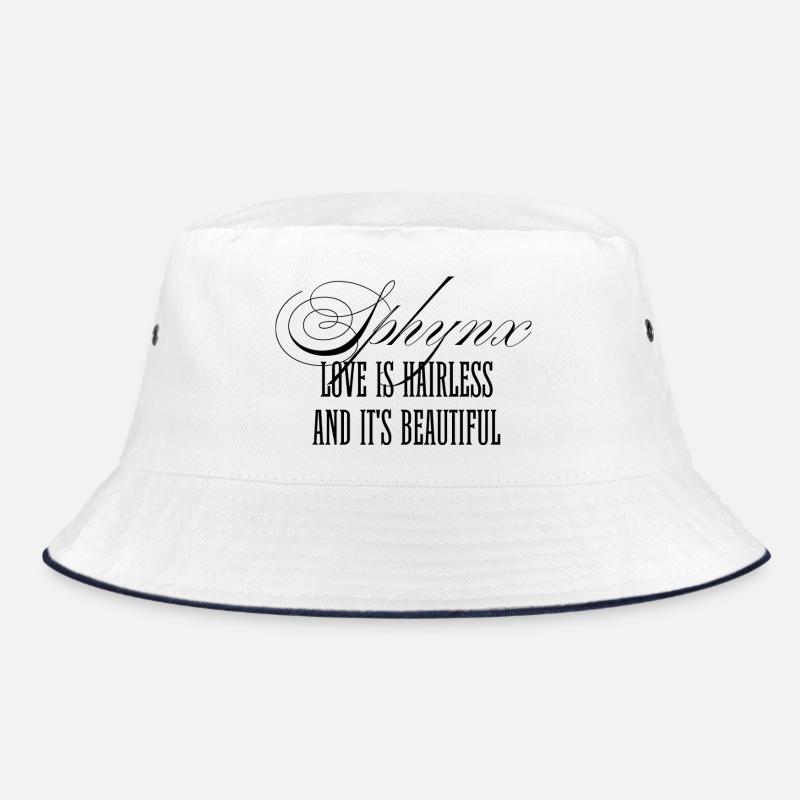 Wunderschöne Sphynx Katzenliebe Bucket Hat