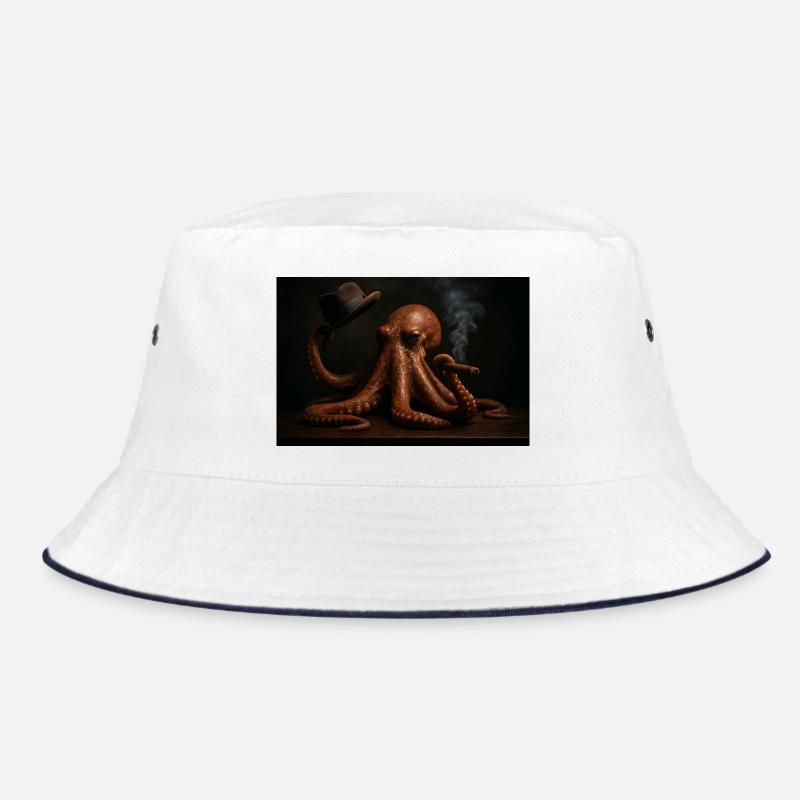 Octopus Tuxedo Chic Hat Bucket Hat