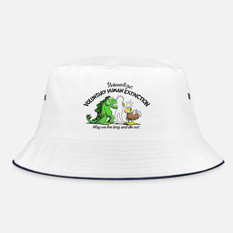 Voluntary Human Extinction Movement VHEMT Bucket Hat