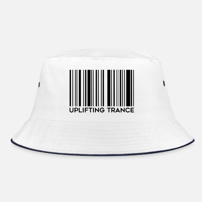 Uplifting Trance Barcode Bucket Hat