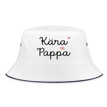 Dear Dad, - Bucket Hat - white/navy - Front