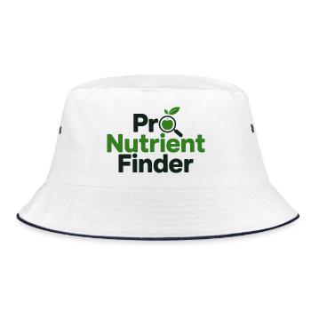 Pro Nutrient Finder Diététicien Expert Professionnel - Bob - blanc/marine - Devant