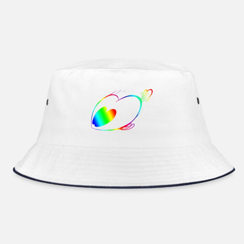 Regenbogen-Geschwindigkeitstricker Bucket Hat