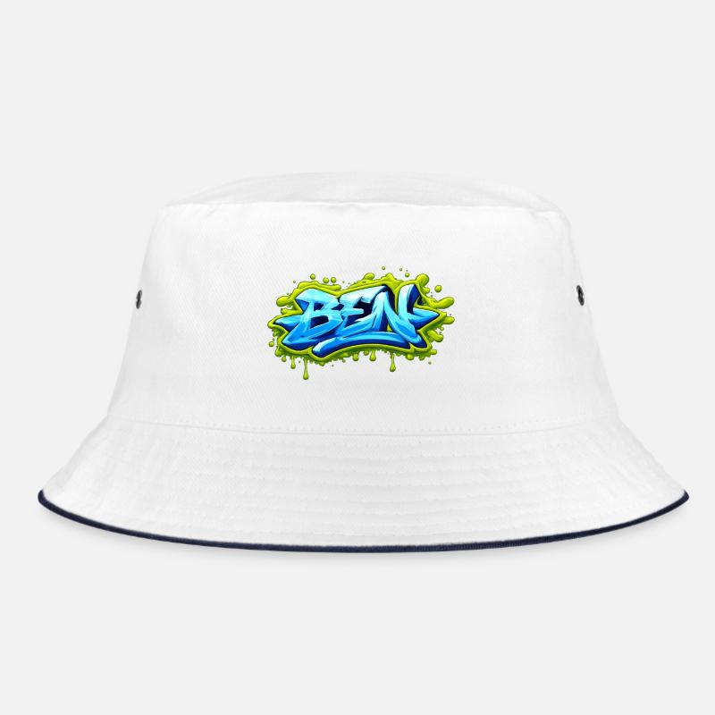 Graffiti BEN Name Gift Ideal Printable on t- Bucket Hat
