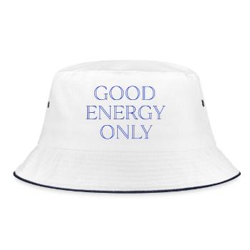 Seulement de l’énergie positive - Bob - blanc/marine - Devant