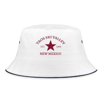 Taos Ski Valley - New Mexico - USA - America - Bucket Hat - white/navy - Front