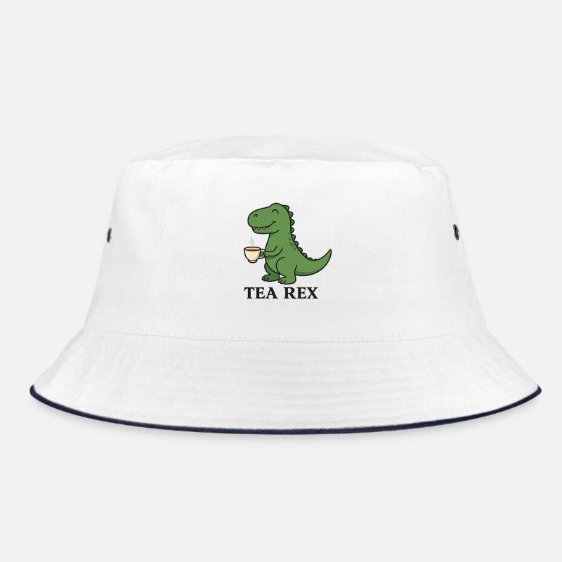 Tea Rex Dino mit Tee Bucket Hat