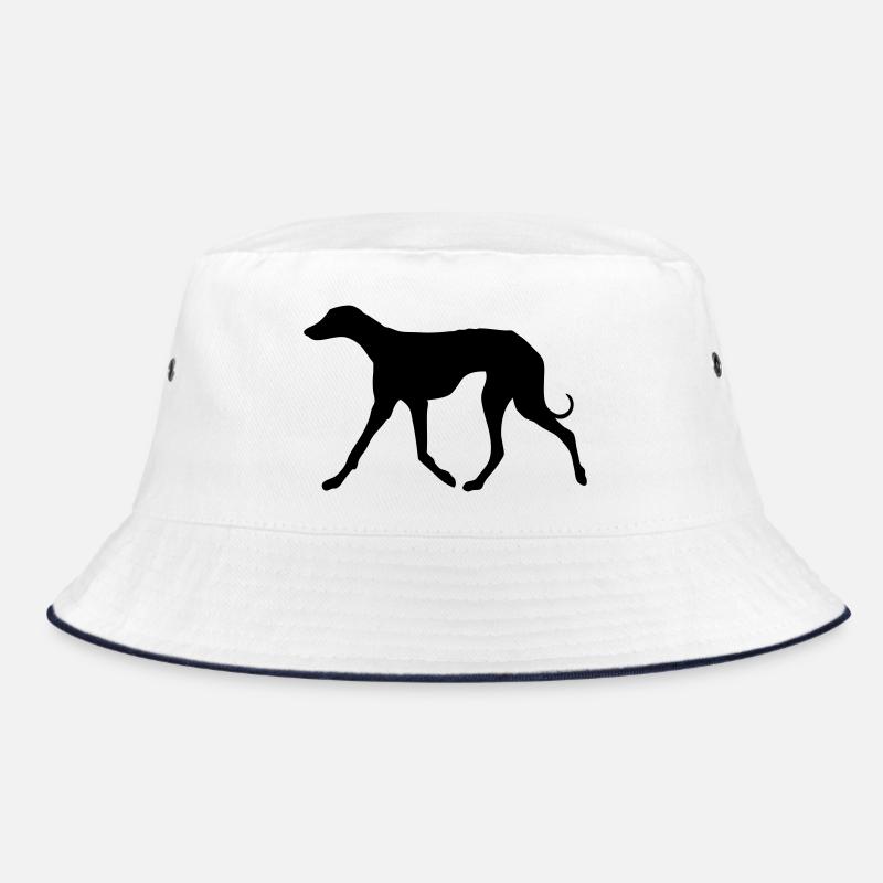 Slough-Behandlung - Bucket Hat - Weiß/Navy