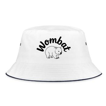 Wombat - Bob - blanc/marine - Devant