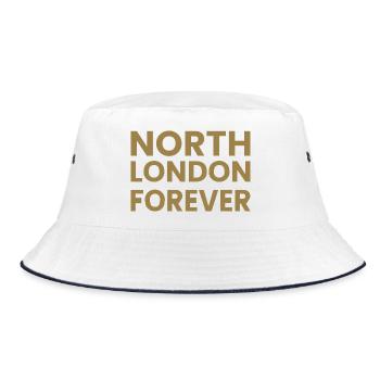 North London Forever - Bucket Hat - white/navy - Front