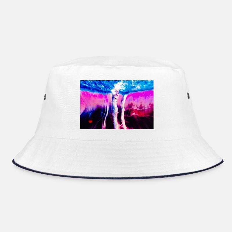 Neon Rift Psychedelic Bucket Hat