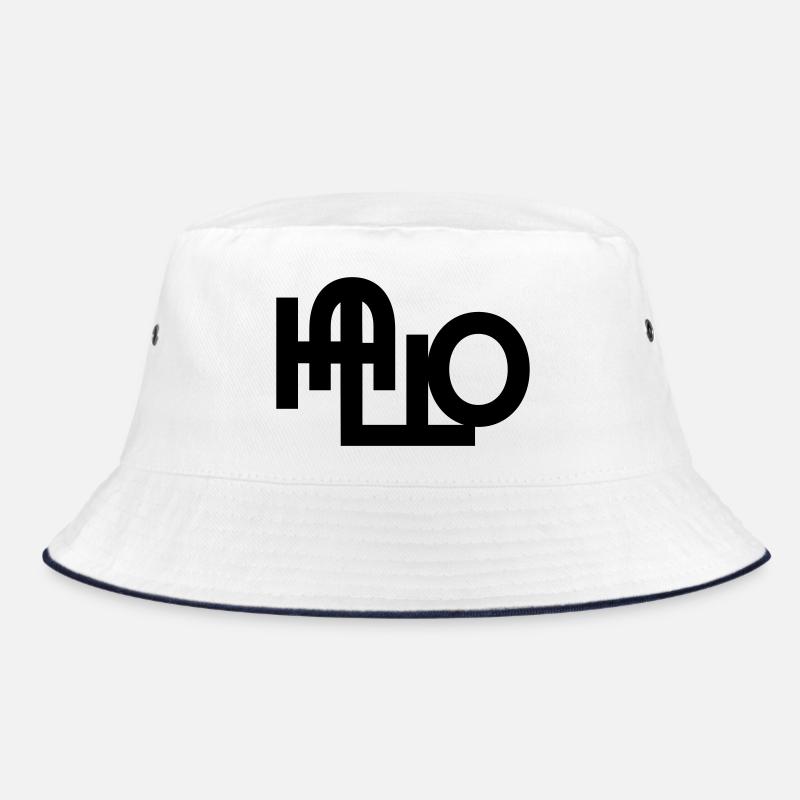 Hallo Begrüßung Bucket Hat