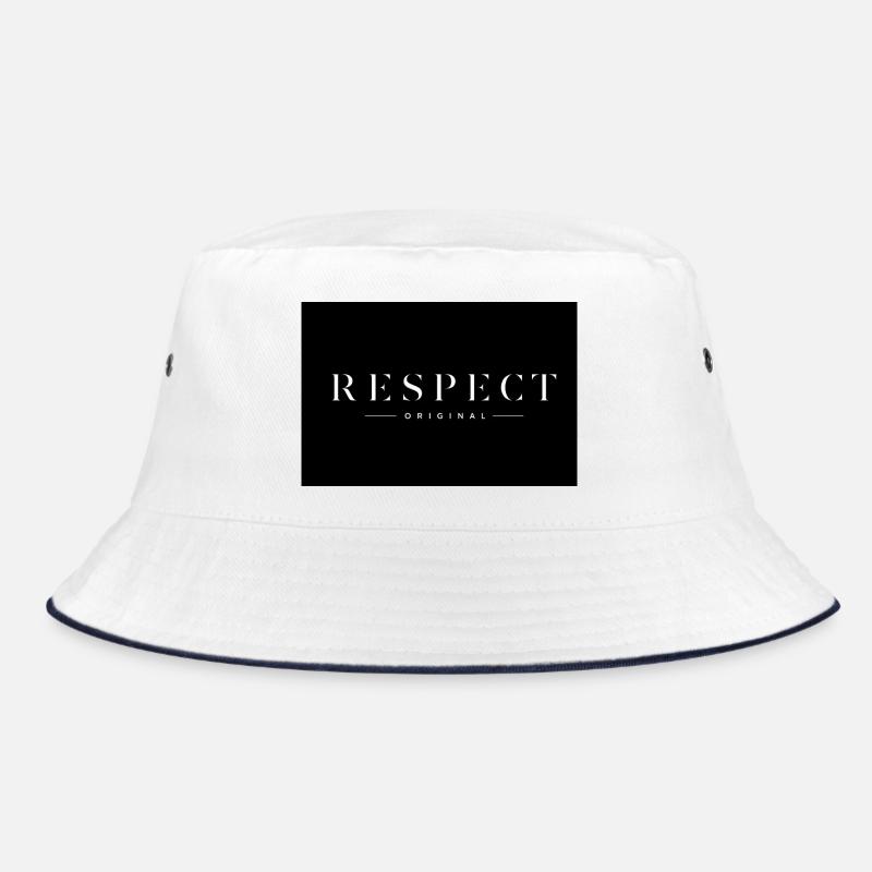 RESPECT Original Premium Typography Design Bucket Hat