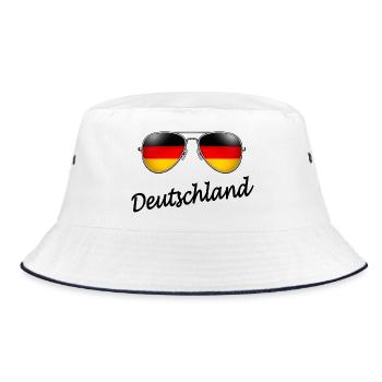 Germany Germany Football Merchandise - Bucket Hat - white/navy - Front