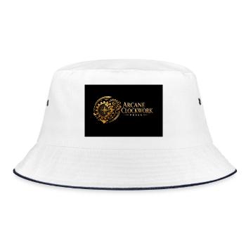 logga_arcclockwork - Bucket Hat - white/navy - Front