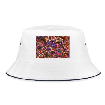 sproegglegoecks - Bucket Hat - Weiß/Navy - Vorne