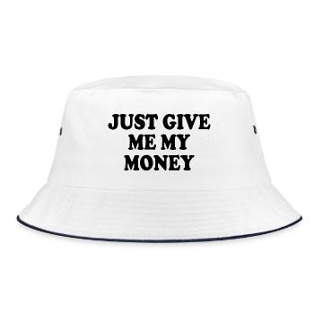 just give me my money - Bob - blanc/marine - Devant