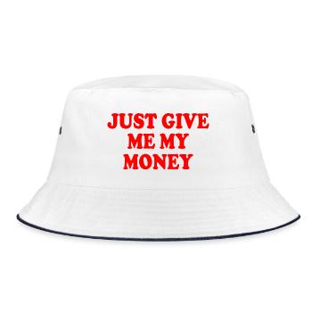just give me my money - Bob - blanc/marine - Devant