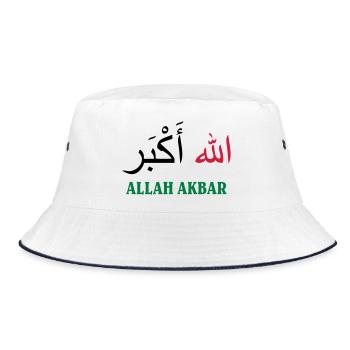 Allah Akbar - Bob - blanc/marine - Devant