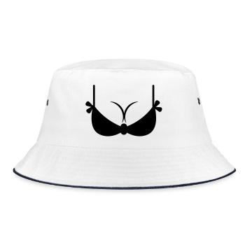 Wonderbra - Bob - blanc/marine - Devant