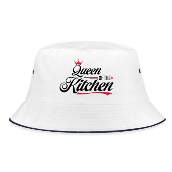 Cadeau pour la meilleure femme chef du monde - Bob - blanc/marine - Devant