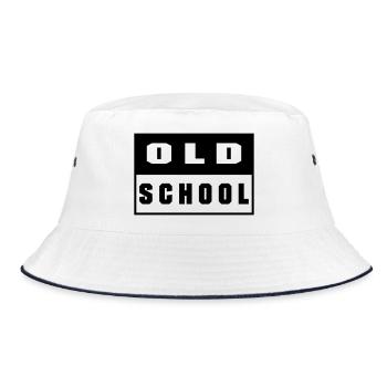 Old School - Bob - blanc/marine - Devant