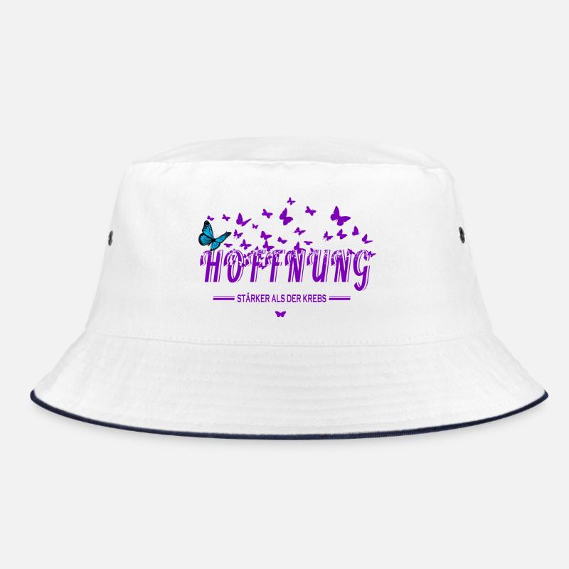 Hoffnung stärker als der Krebs Bucket Hat