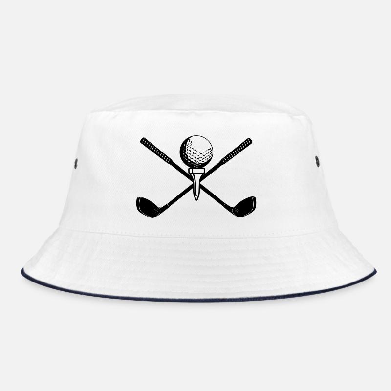 Wellengekreuzte Stöcke Bucket Hat