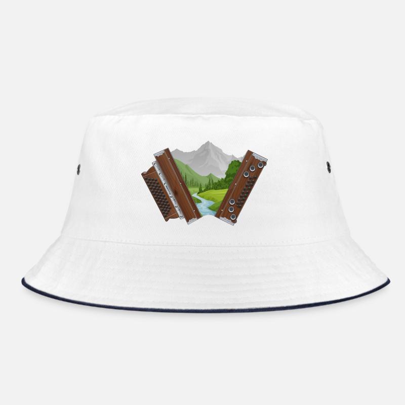 Steirische Harmonika Gebirgsbach | Ziach ON! Bucket Hat