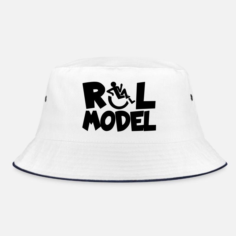 Jeder Rollstuhlfahrer ist ein Vorbild * Bucket Hat