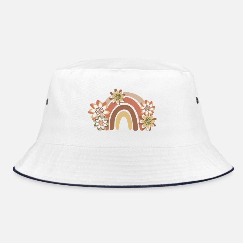 Rainbow Boho, Bohemian Bucket Hat