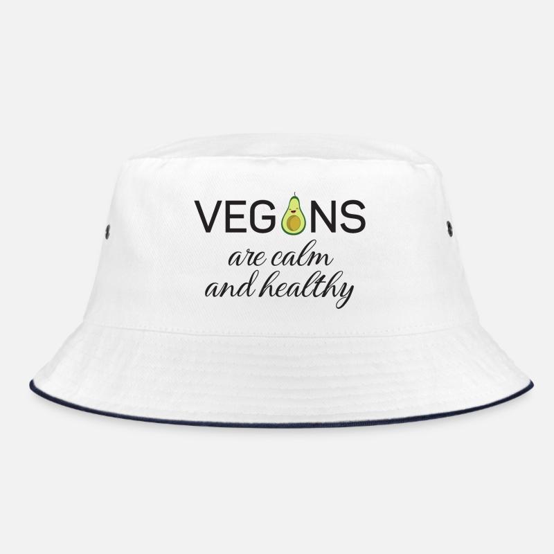 Veganer sind ruhig und gesund Bucket Hat
