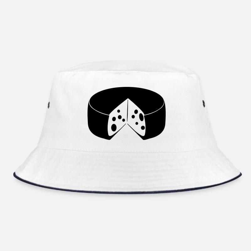 Cheese with cut out Bucket Hat