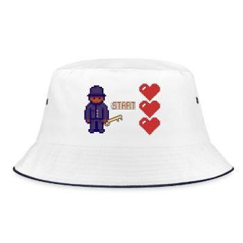 game love - Bob - blanc/marine - Devant