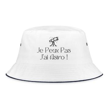 Je peux pas j’ai astro - Bob - blanc/marine - Devant