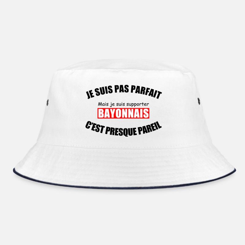 Ich bin nicht perfekt, ich bin ein Bayonne-Fan Bucket Hat