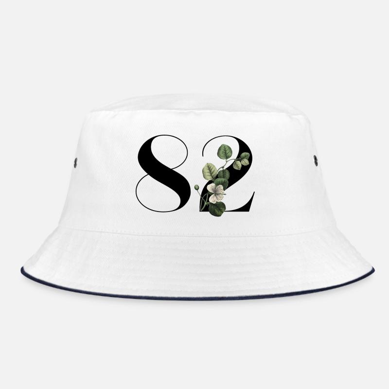Nummer 82 Blumengrün - 82. Blumengeburtstag Bucket Hat