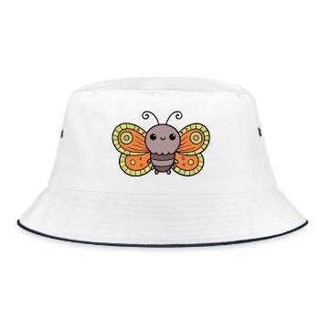 Papillon - Bob - blanc/marine - Devant