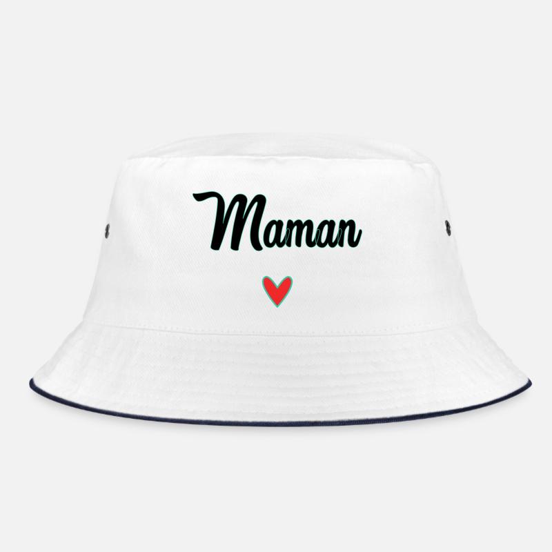 MAMA. MUTTERTAG. HERZ. FEST. ALLES GUTE ZUM GEBURTSTAG Bucket Hat