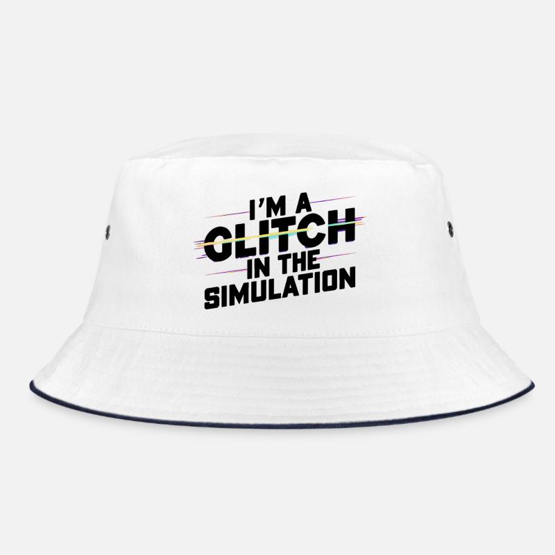 I’m a Glitch in the Simulation Bucket Hat