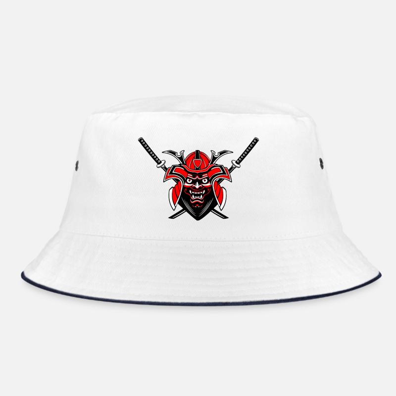 Menpō & Épées – Rouge Noir Design Bob