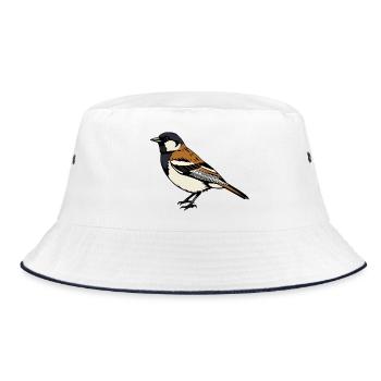 Moineau Oiseau - Bob - blanc/marine - Devant
