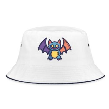 Chauve-souris - Bob - blanc/marine - Devant