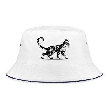 Savannah Cat Design – Sauvage et fascinant - Bob - blanc/marine - Devant
