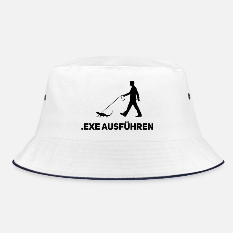 Execute .EXE – Funny Computer Scientist Shirt Bucket Hat