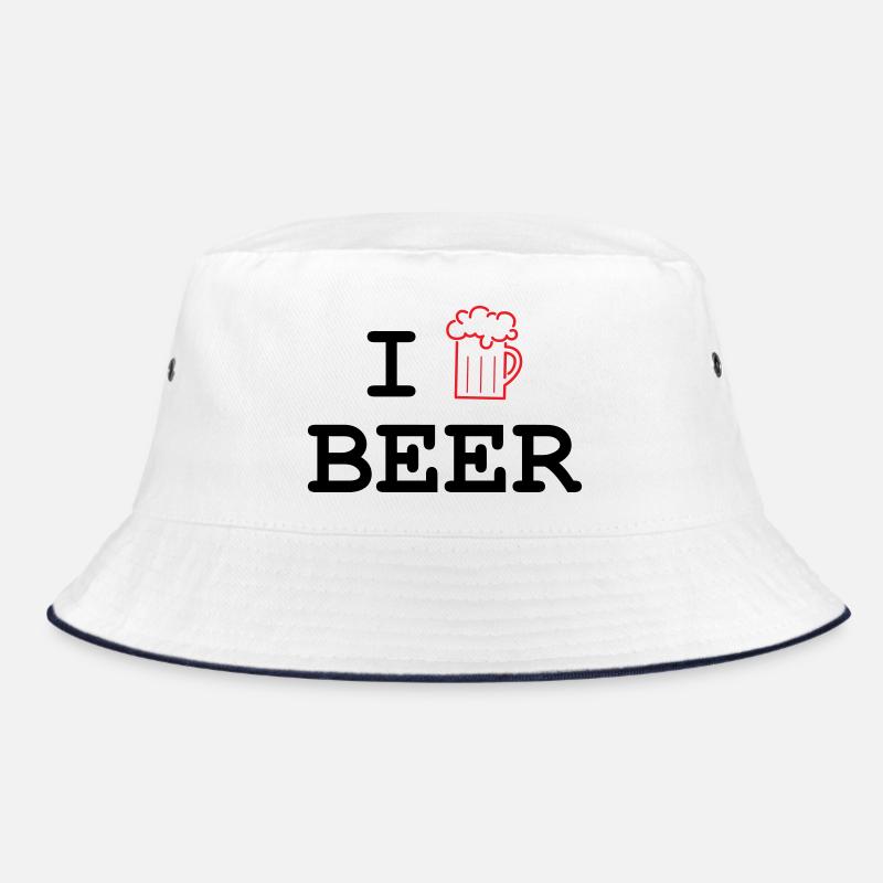 I like beer / Alcohol Bucket Hat