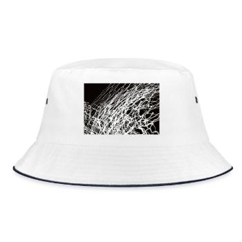 Lichtspiele 3 - Bucket Hat - white/navy - Front